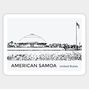 American Samoa Sticker